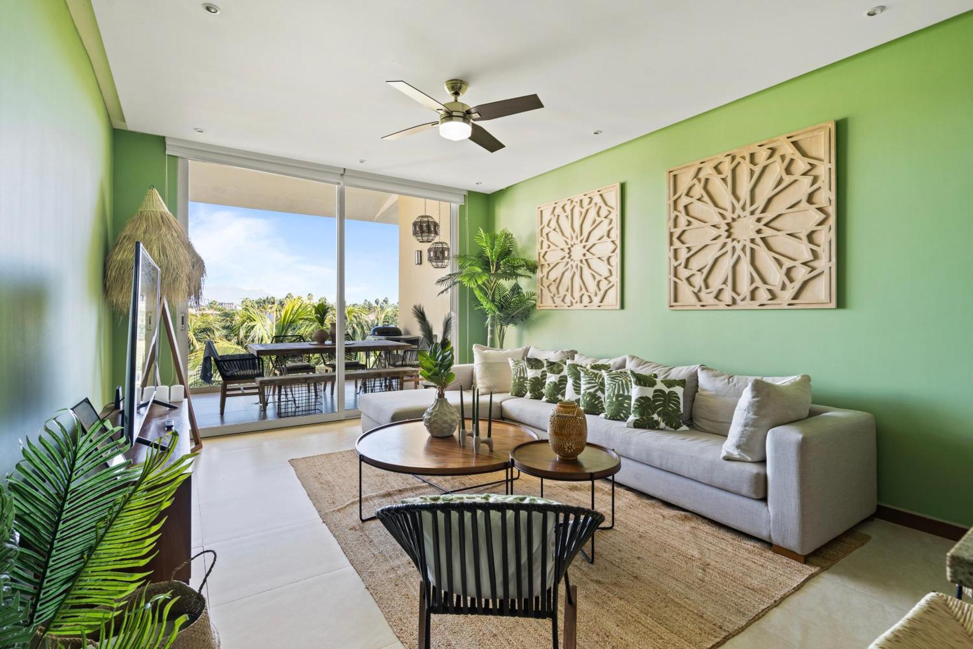 Stylish Peninsula Golf 3Br Oasis With Pool Apartment Nuevo Vallarta Exterior photo