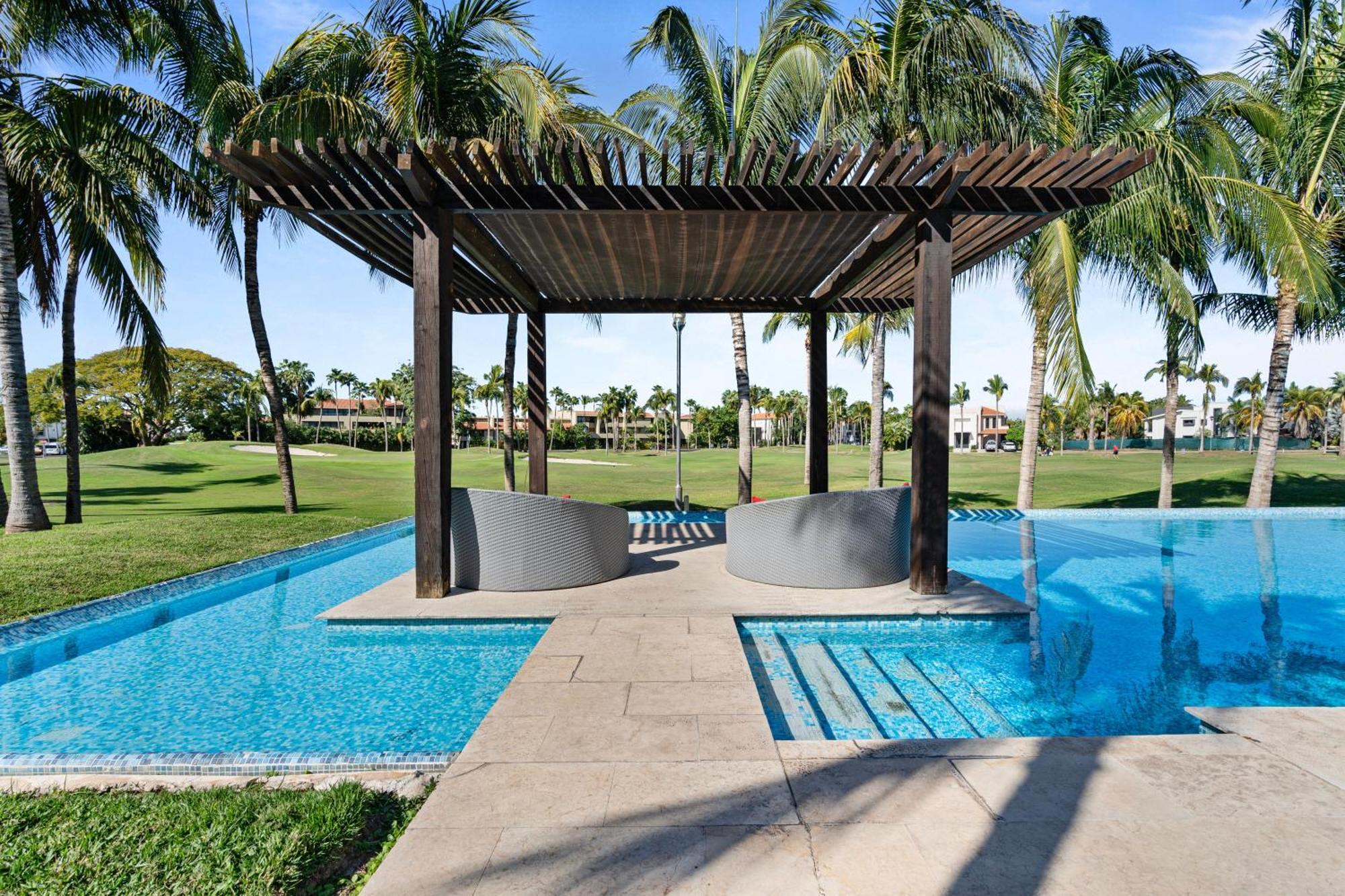 Stylish Peninsula Golf 3Br Oasis With Pool Apartment Nuevo Vallarta Exterior photo
